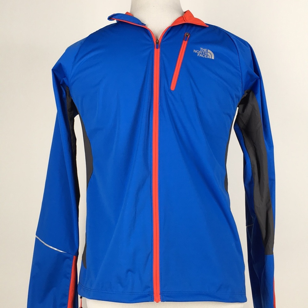 North Face Mens Flight Jacket Size M Blue